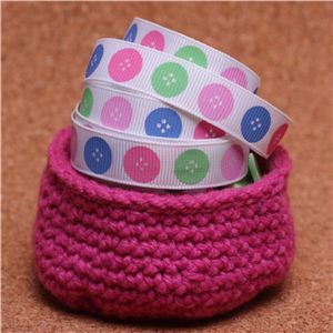 Knit Ribbons - Buttons